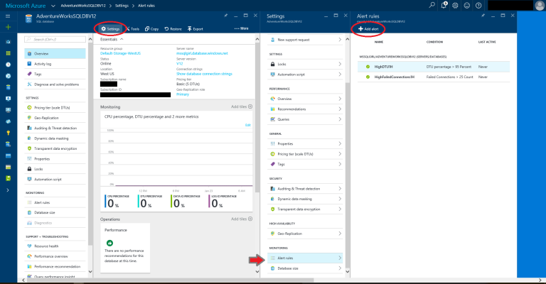 Using Alerts To Better Manage Azure SQL Database – MsSQLGirl